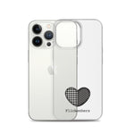 Flickenherz iPhone-Hülle für helle Geräte