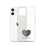 Flickenherz iPhone-Hülle für helle Geräte