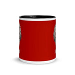 Gedankenleser Tasse mit farbiger Innenseite