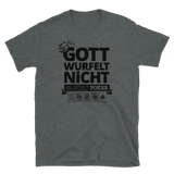Gott würfelt nicht, er spielt Poker, gray