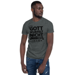 Gott würfelt nicht er spielt Poker T-Shirt