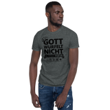 Gott würfelt nicht er spielt Poker T-Shirt