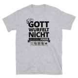 Gott würfelt nicht er spielt Poker T-Shirt - Sportgrau / S
