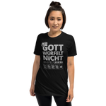 Gott würfelt nicht er spielt Poker T-Shirt