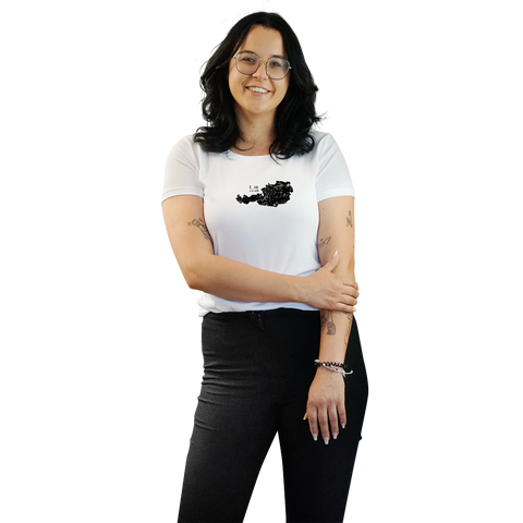 I am from Austria / Basic Bio-T-Shirt für Damen