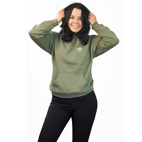 Bergsucht Hoodie - Symbol mit steirischem Berg (Grimming)
