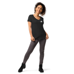 I am from Austria Eng anliegendes Damen-T-Shirt mit V-Ausschnitt