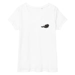 I am from Austria Eng anliegendes Damen-T-Shirt mit V-Ausschnitt