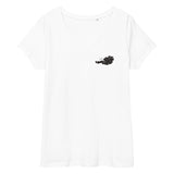 I am from Austria Eng anliegendes Damen-T-Shirt mit V-Ausschnitt