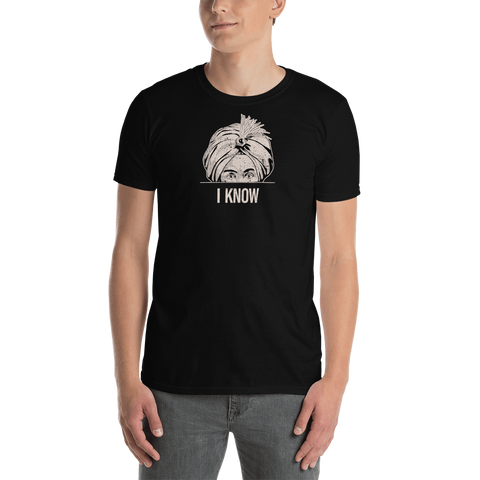 I Know - Retro Gedankenleser T-Shirt - Trixtaa, eumolino, 
