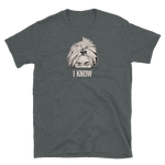 I Know - Retro Gedankenleser T-Shirt - Dunkles Heather / S -
