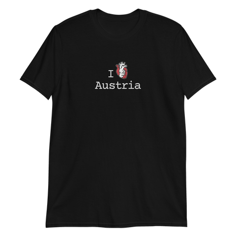 I love Austria - Basic Unisex-T-Shirt