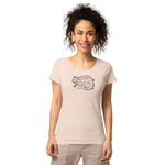 I love Styria Schweindl / Basic Bio-T-Shirt für Damen