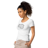 I love Styria Schweindl / Basic Bio-T-Shirt für Damen