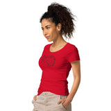 I love Styria Schweindl / Basic Bio-T-Shirt für Damen