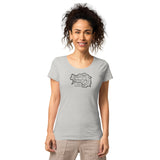 I love Styria Schweindl / Basic Bio-T-Shirt für Damen