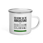 Ich kenn da ne Abkürzung Emailbecher