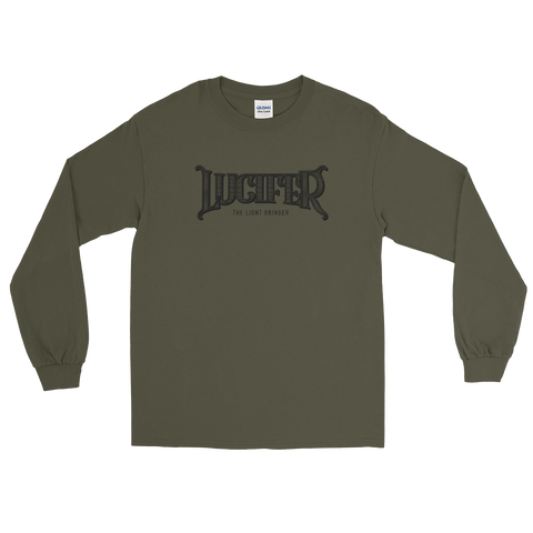Lucifer - the light bringer - Militärgrün / S - Langarm - 