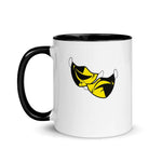 Maskerade, die tragikomische Tasse zum Thema Covid-19 by Trixtaa - eumolino