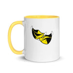 Maskerade, die tragikomische Tasse zum Thema Covid-19 by Trixtaa - eumolino