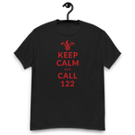 Keep calm and call 122 / Klassisches Herren-T-Shirt