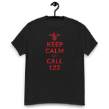 Keep calm and call 122 / Klassisches Herren-T-Shirt