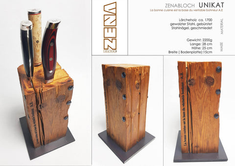 Messerblock Escoffier +++Unikat+++ - Interior Design - 