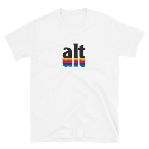 Old Alt Oid - Unisex-T-Shirt - Deutsch / Weiß / S - Trixtaa,