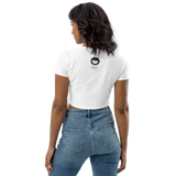 Schwoazes Schafal Bio-Crop-Top