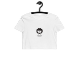 Schwoazes Schafal Bio-Crop-Top