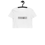 Eat, Sleep, Party, Repeat - Bio-Crop-Top