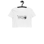 Einstein Zitat / Crop-Top