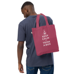 Keep calm und trink a Bier / Bio-Fashion-Stoffbeutel