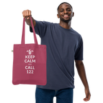 Keep calm and call 122 / Bio-Fashion-Stoffbeutel