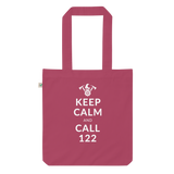 Keep calm and call 122 / Bio-Fashion-Stoffbeutel