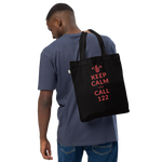 Keep calm and call 122 / Bio-Fashion-Stoffbeutel