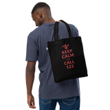 Keep calm and call 122 / Bio-Fashion-Stoffbeutel