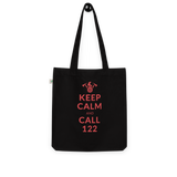 Keep calm and call 122 / Bio-Fashion-Stoffbeutel