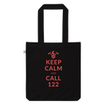 Keep calm and call 122 / Bio-Fashion-Stoffbeutel
