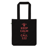 Keep calm and call 122 / Bio-Fashion-Stoffbeutel