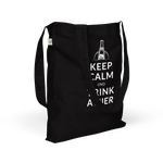 Keep calm und trink a Bier / Bio-Fashion-Stoffbeutel