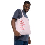 Keep calm and call 122 / Bio-Fashion-Stoffbeutel