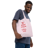 Keep calm and call 122 / Bio-Fashion-Stoffbeutel