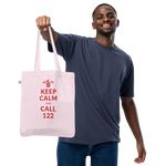 Keep calm and call 122 / Bio-Fashion-Stoffbeutel