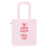 Keep calm and call 122 / Bio-Fashion-Stoffbeutel