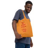 Keep calm and call 122 / Bio-Fashion-Stoffbeutel