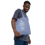Keep calm and call 122 / Bio-Fashion-Stoffbeutel