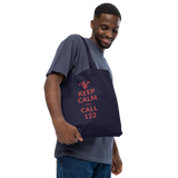 Keep calm and call 122 / Bio-Fashion-Stoffbeutel