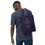 Keep calm and call 122 / Bio-Fashion-Stoffbeutel