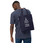Keep calm und trink a Bier / Bio-Fashion-Stoffbeutel
